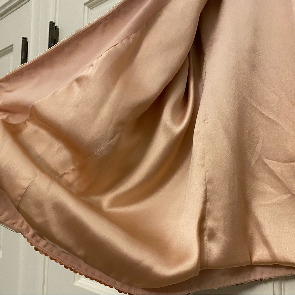 Parker Rose Gold Ombr Sequin Jacket View 6